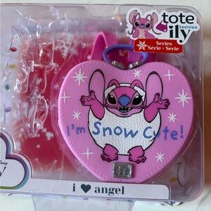 Disney ILY angel winter bag charm backpack pack
